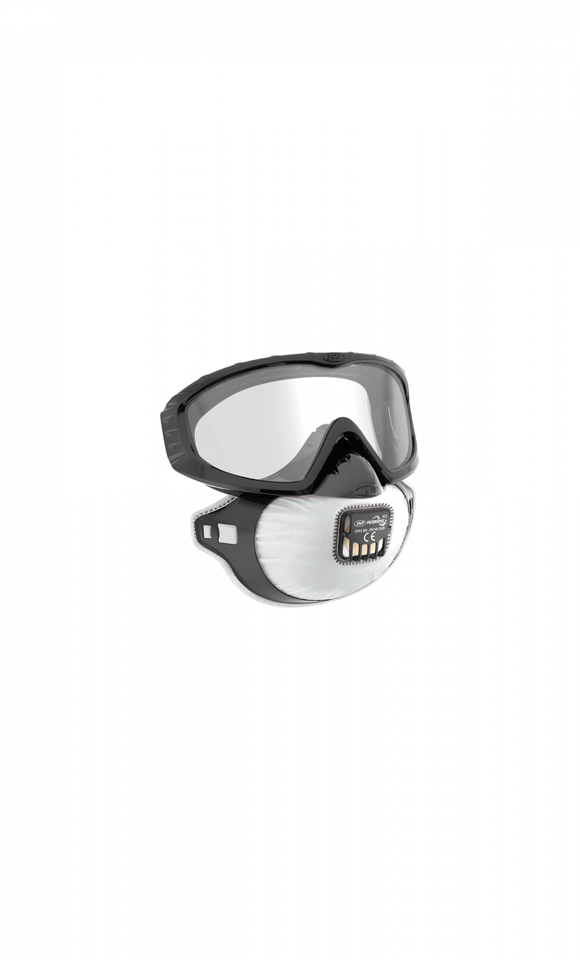 Masken-Brillenkombination FilterSpec® Pro FFP3V AGE130-201-100