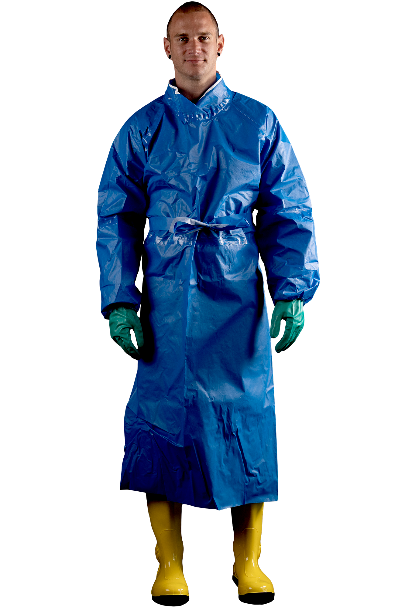 Blouse de chirurgie CPM D bleue M/L