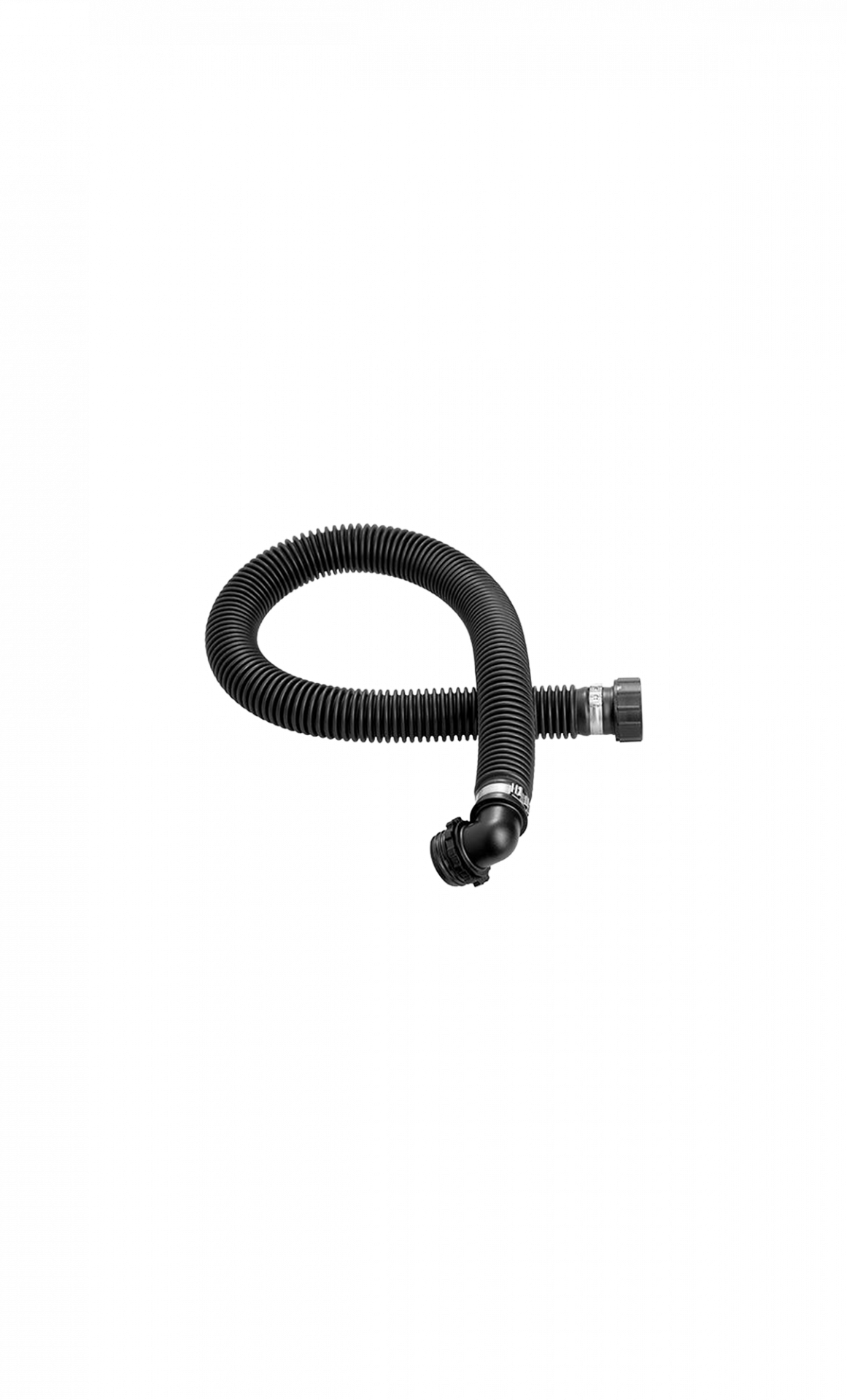 CleanAIR® Gummischlauch CA40x1/7" 90° Winkelanschluss - nur maskenkompatibel CF-02 / GX02