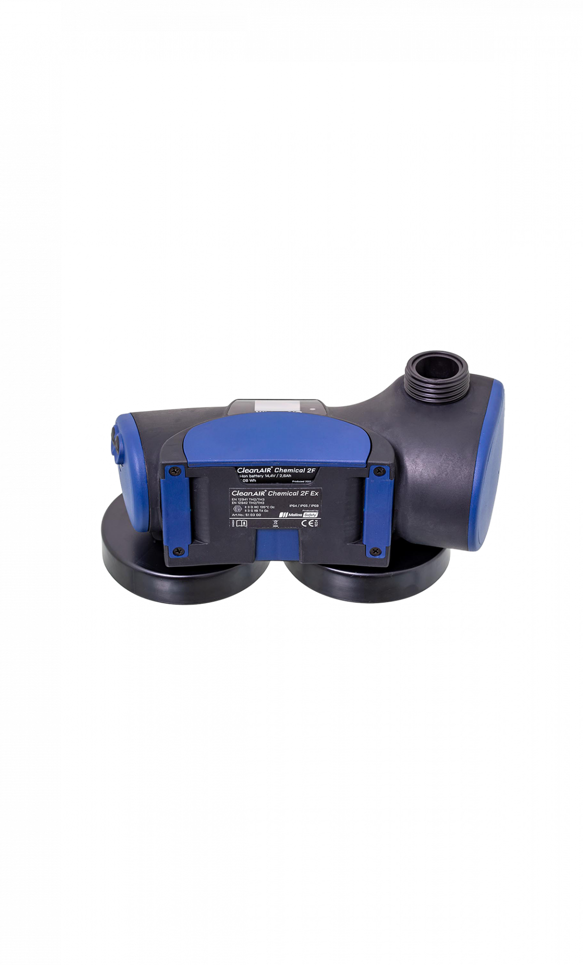 CleanAIR® Chemical 2F EX blazer met Flexi slang QuickLOCK™, PVC riem, oplader en accu