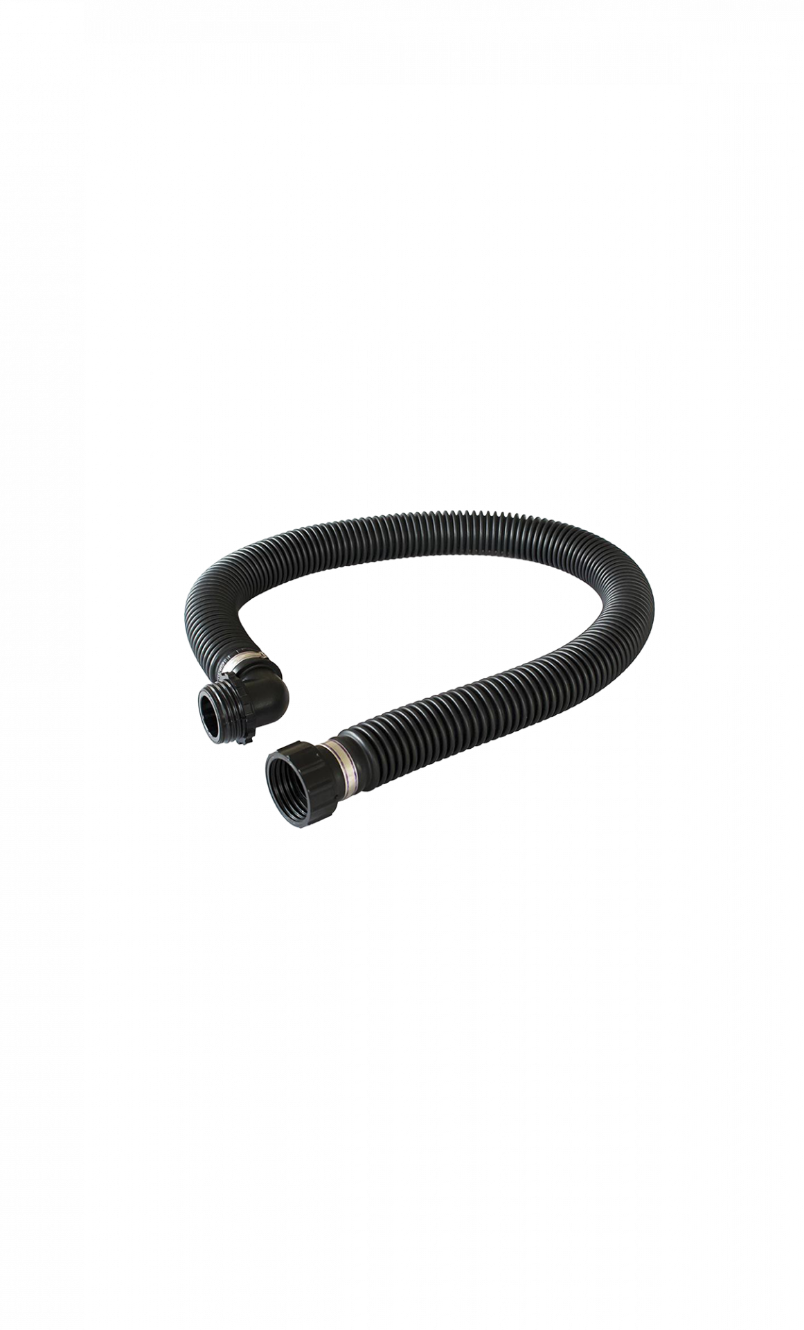 CleanAIR® Gummischlauch CA40x1/7" 90° Winkelanschluss - länger - nur maskenkompatibel CF-02 / GX02